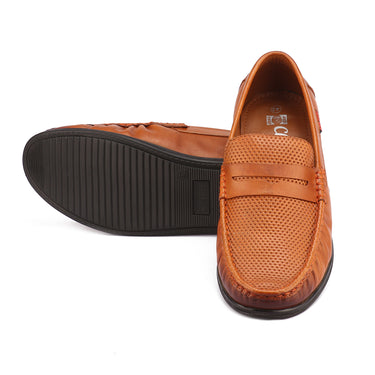 RED CHIEF Tan Leather Formal Shoes for Men RC3615 006