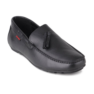 Red Chief Black Formal Loafer Shoes for Men RC3617 001