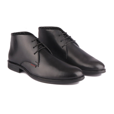 Red Chief Black Formal Shoes for Men RC3748 001
