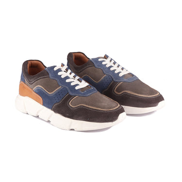 Red Chief Gray/Blue Casual Shoes for Men RC3751 1187