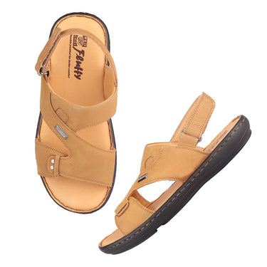 RED CHIEF Rust Leather Sandal for Men RC3789 022