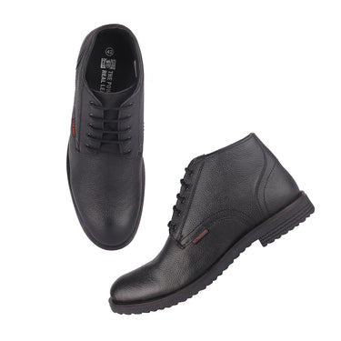 Red Chief Black Formal Shoes for Men RC3808 001