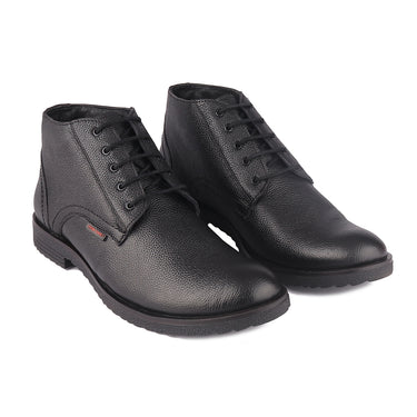 Red Chief Black Formal Shoes for Men RC3808 001