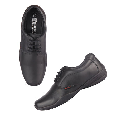 Red Chief Black Formal Shoes for Men RC3810 001
