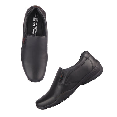 Red Chief Black Formal Shoes for Men RC3812 001