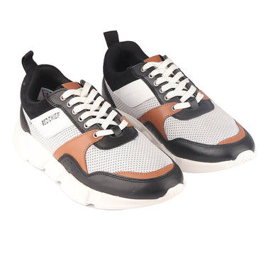 Red Chief Black/Gray Casual Shoes for Men RC3821 104