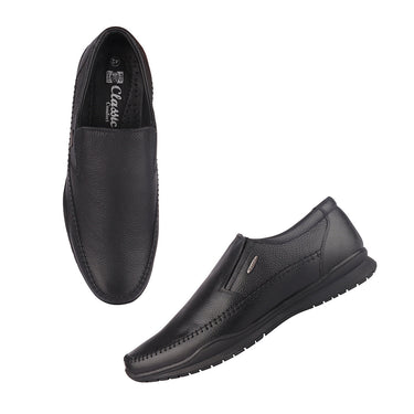 Red Chief Black Formal Shoes for Men RC3836 001