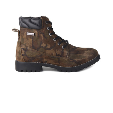 Red Chief Olive/Black Casual Shoes for Men RC3885 C007