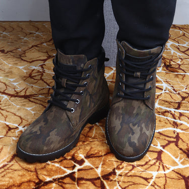 Red Chief Olive/Black Casual Boot for Men RC3885 C007