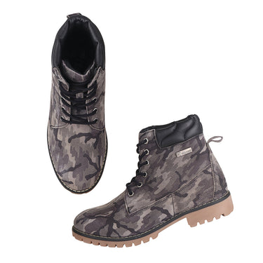 Red Chief Olive/Black Casual Shoes for Men RC3885 C009