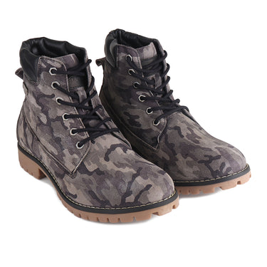 Red Chief Olive/Black Casual Shoes for Men RC3885 C009