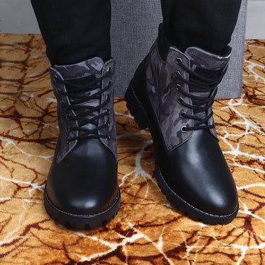 Red Chief Black Casual Boot for Men RC3886 001