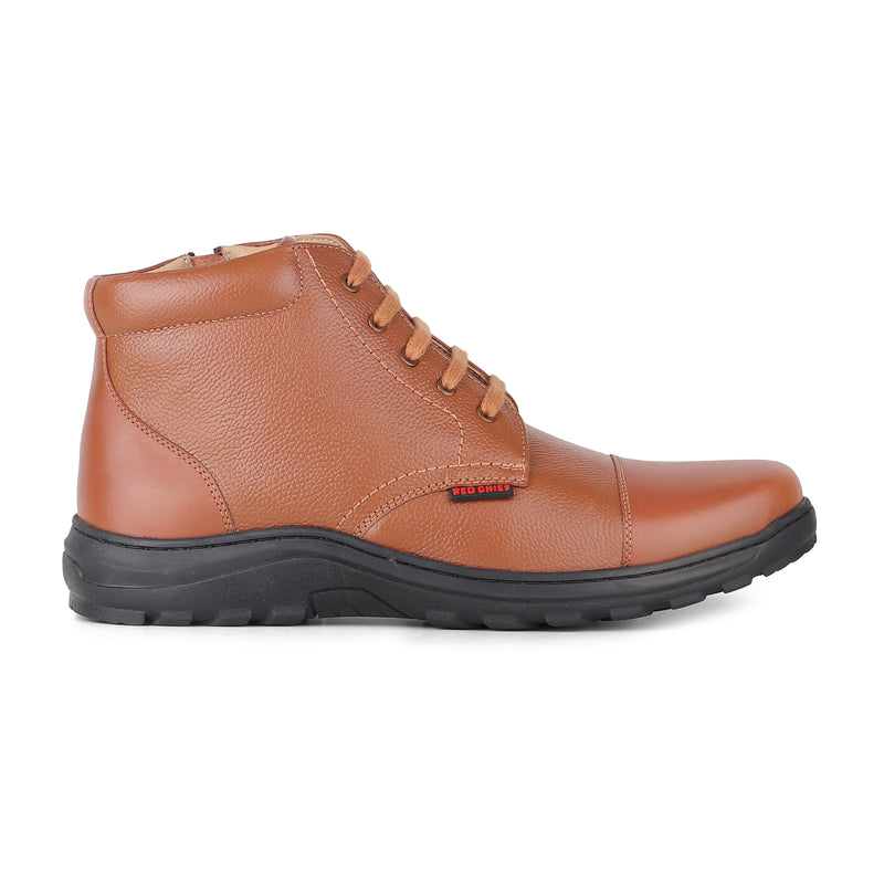 RED CHIEF Tan Leather Formal Shoes for Men RC3933 006