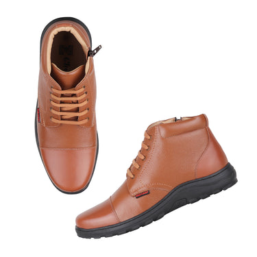 RED CHIEF Tan Leather Formal Shoes for Men RC3933 006