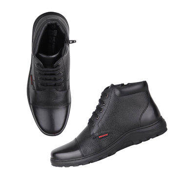 Red Chief Black Formal Shoes for Men RC3933 001