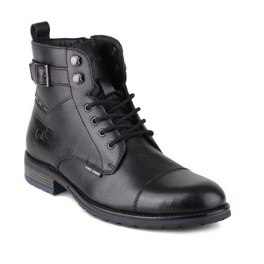 Red Chief Black Formal Boot Shoes for Men RC3943 001