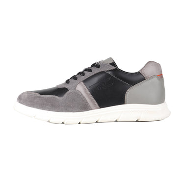 REDCHIEF Blk/Gray Leather Casual Oxford for Men RC3945 104