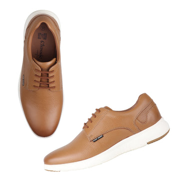 REDCHIEF Tan Leather Formal Derby for Men RC3946 006