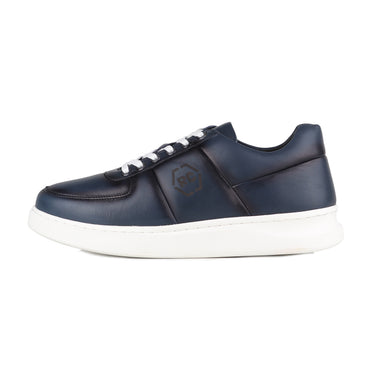 REDCHIEF Blue Leather Casual Oxford for Men RC3949 002