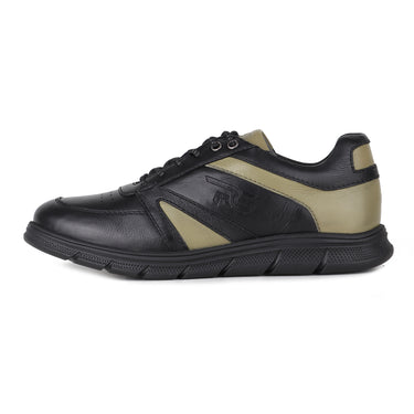 REDCHIEF Olive/Black Leather Casual Derby for Men RC3950 G0070