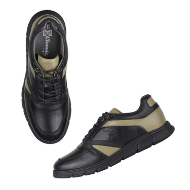 REDCHIEF Olive/Black Leather Casual Derby for Men RC3950 G0070