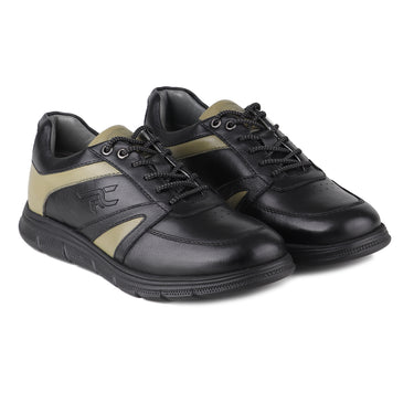 REDCHIEF Olive/Black Leather Casual Derby for Men RC3950 G0070