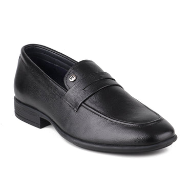 Red Chief Black Formal Loafer Shoes for Men RC3959 001