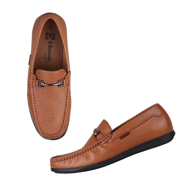 REDCHIEF Tan Leather Formal Loafer for Men RC3960 006