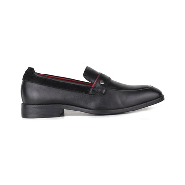 Red Chief Black Formal Loafer shoes for Men RC3961 001