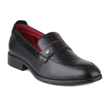 Red Chief Black Formal Loafer shoes for Men RC3961 001
