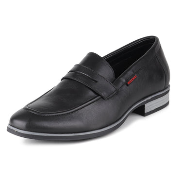 Red Chief Black Formal Loafer shoes for Men RC3963 001