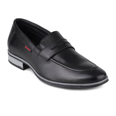 Red Chief Black Formal Loafer shoes for Men RC3963 001