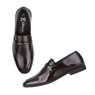 Red Chief Brown Formal Loafer shoes for Men RC3964 003