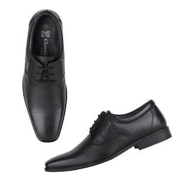 Red Chief Black Formal Shoes for Men RC3973LR 001