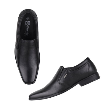 Red Chief Black Formal Shoes for Men RC3974LR 001