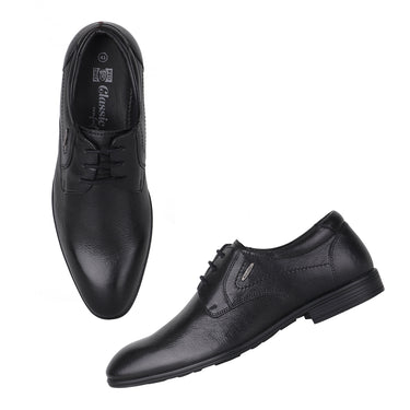 Red Chief Black Formal Shoes for Men RC3976LR 001
