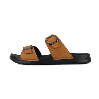 RED CHIEF Rust Leather Slipper for Men RC3983 022