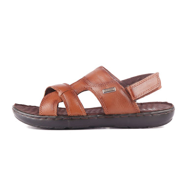 RED CHIEF Tan Leather Sandal for Men RC7070 006
