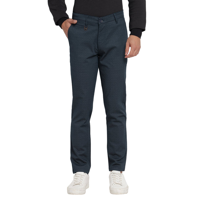 Red Chief Navy Trouser for Men T8560160 156