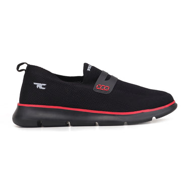 Red Chief Sports Black Color & Low Ankle Slip-On Comfortable Walking Shoes for Men |W7024 001
